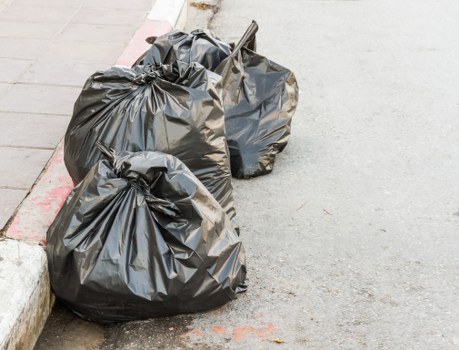 Before and after builders waste removal